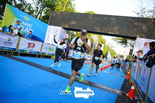 Race photo from Taman Budaya x BOGORUN 2025