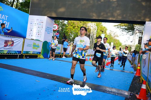 Race photo from Taman Budaya x BOGORUN 2025