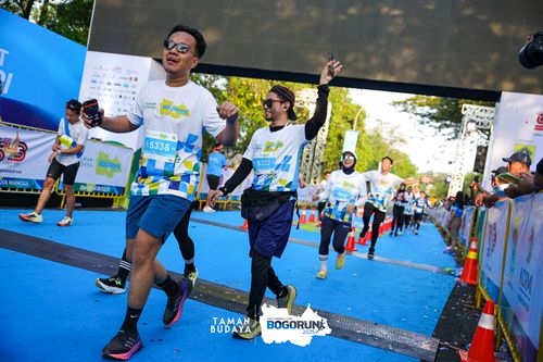 Race photo from Taman Budaya x BOGORUN 2025