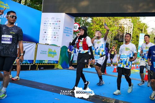Race photo from Taman Budaya x BOGORUN 2025