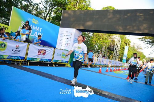Race photo from Taman Budaya x BOGORUN 2025