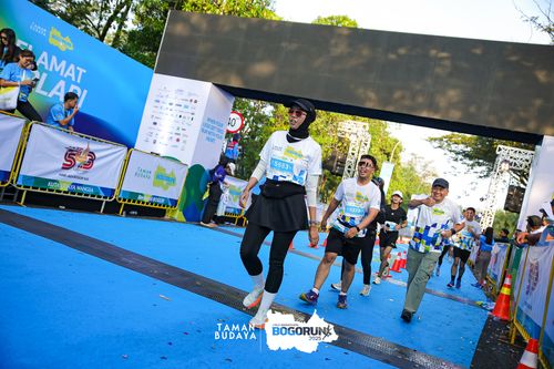 Race photo from Taman Budaya x BOGORUN 2025