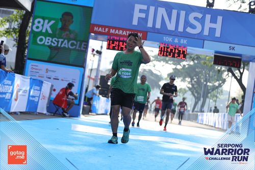 Race photo from SERPONG WARRIOR CHALLENGE RUN