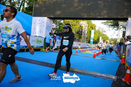 Race photo from Taman Budaya x BOGORUN 2025