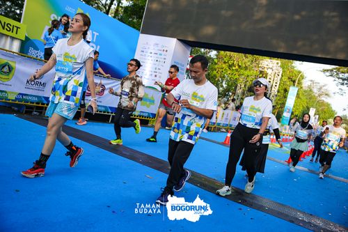 Race photo from Taman Budaya x BOGORUN 2025