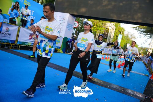 Race photo from Taman Budaya x BOGORUN 2025