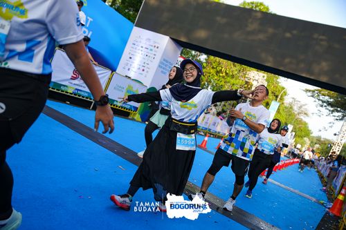Race photo from Taman Budaya x BOGORUN 2025