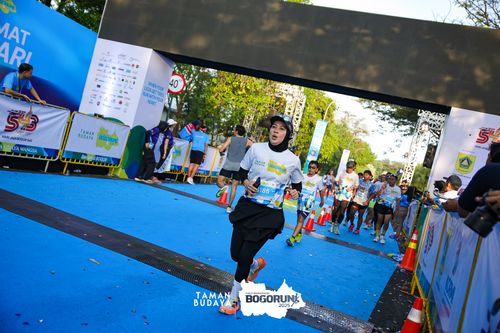 Race photo from Taman Budaya x BOGORUN 2025
