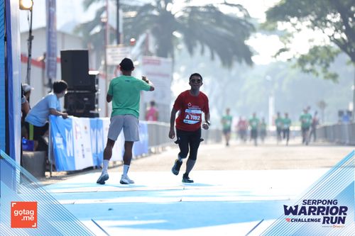 Race photo from SERPONG WARRIOR CHALLENGE RUN