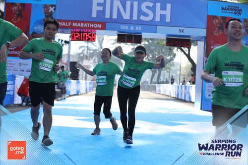 Race photo from SERPONG WARRIOR CHALLENGE RUN