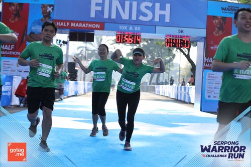 Race photo from SERPONG WARRIOR CHALLENGE RUN