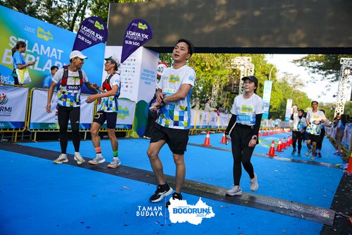 Race photo from Taman Budaya x BOGORUN 2025