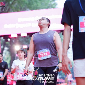 Race photo from SMARTFREN RUN 2026