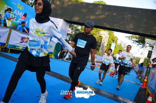 Race photo from Taman Budaya x BOGORUN 2025