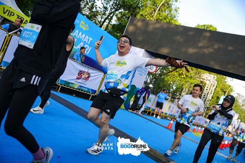 Race photo from Taman Budaya x BOGORUN 2025