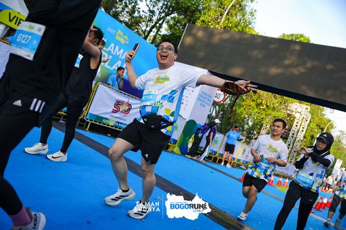Race photo from Taman Budaya x BOGORUN 2025