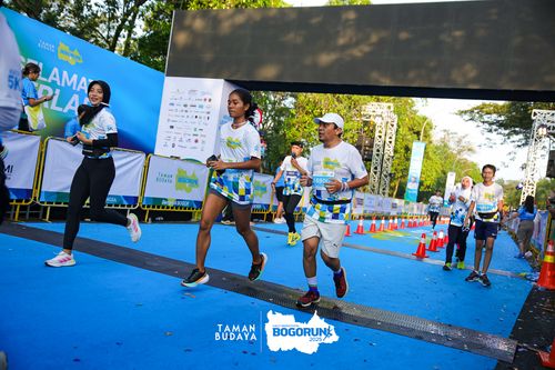 Race photo from Taman Budaya x BOGORUN 2025