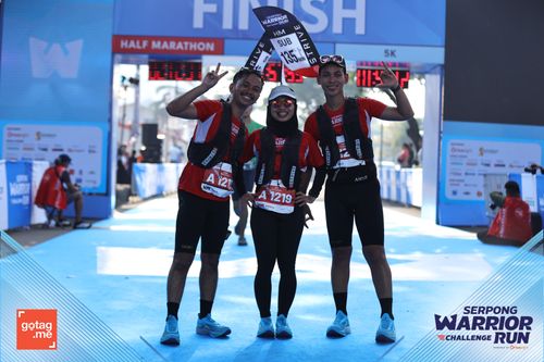 Race photo from SERPONG WARRIOR CHALLENGE RUN