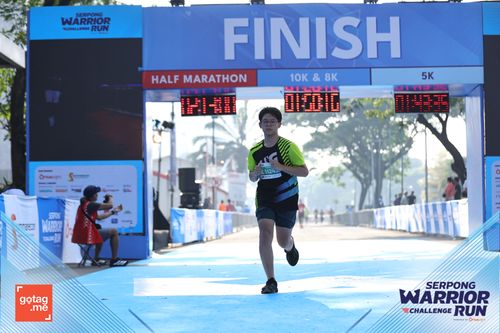 Race photo from SERPONG WARRIOR CHALLENGE RUN