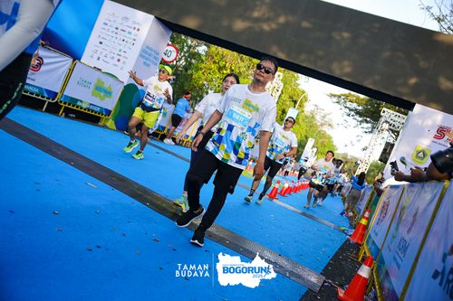 Race photo from Taman Budaya x BOGORUN 2025