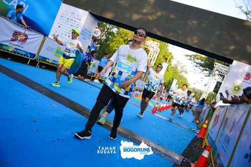 Race photo from Taman Budaya x BOGORUN 2025