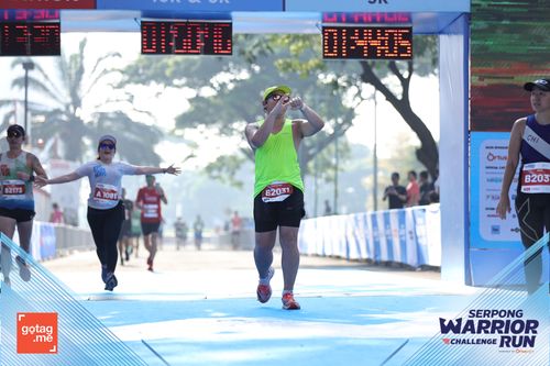 Race photo from SERPONG WARRIOR CHALLENGE RUN