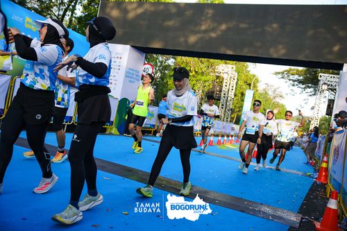 Race photo from Taman Budaya x BOGORUN 2025