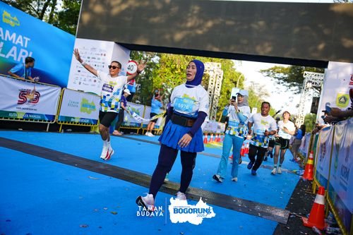 Race photo from Taman Budaya x BOGORUN 2025
