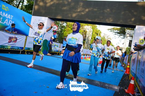 Race photo from Taman Budaya x BOGORUN 2025