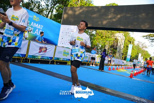 Race photo from Taman Budaya x BOGORUN 2025