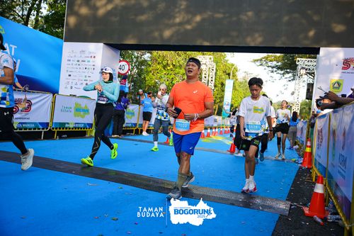 Race photo from Taman Budaya x BOGORUN 2025