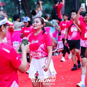 Race photo from SMARTFREN RUN 2026