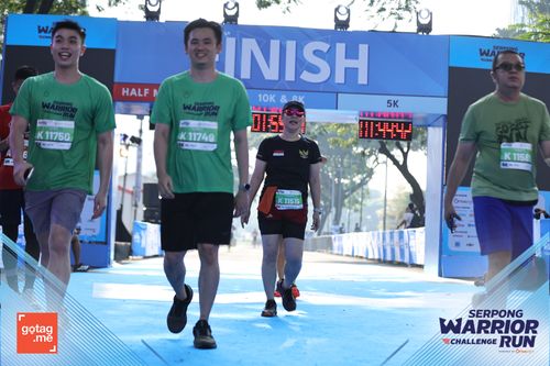 Race photo from SERPONG WARRIOR CHALLENGE RUN