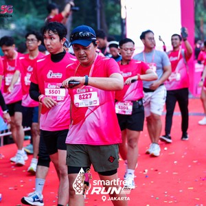 Race photo from SMARTFREN RUN 2026