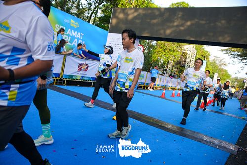 Race photo from Taman Budaya x BOGORUN 2025