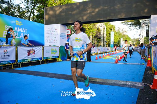 Race photo from Taman Budaya x BOGORUN 2025