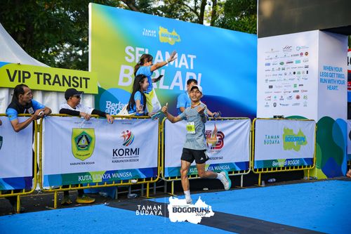 Race photo from Taman Budaya x BOGORUN 2025