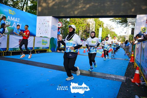 Race photo from Taman Budaya x BOGORUN 2025