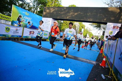 Race photo from Taman Budaya x BOGORUN 2025