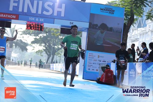 Race photo from SERPONG WARRIOR CHALLENGE RUN