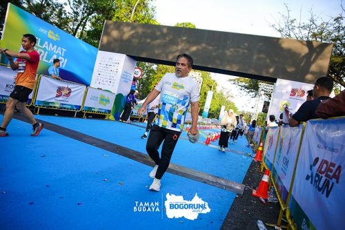 Race photo from Taman Budaya x BOGORUN 2025