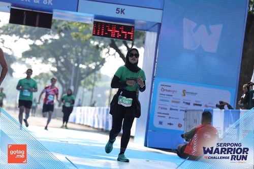 Race photo from SERPONG WARRIOR CHALLENGE RUN