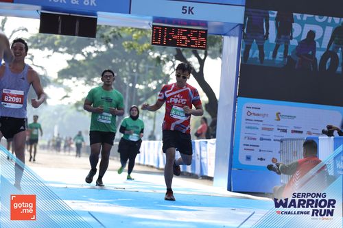Race photo from SERPONG WARRIOR CHALLENGE RUN