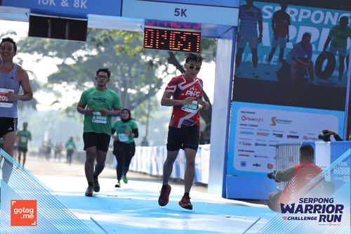 Race photo from SERPONG WARRIOR CHALLENGE RUN