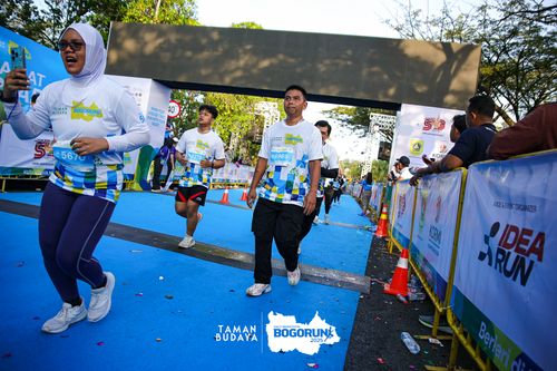 Race photo from Taman Budaya x BOGORUN 2025