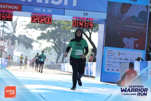 Race photo from SERPONG WARRIOR CHALLENGE RUN