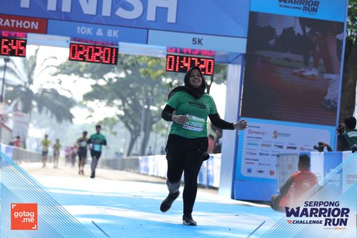 Race photo from SERPONG WARRIOR CHALLENGE RUN