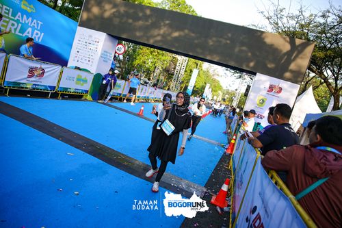 Race photo from Taman Budaya x BOGORUN 2025