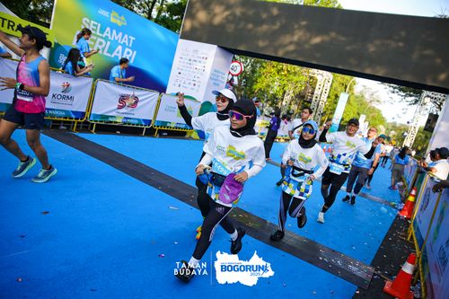Race photo from Taman Budaya x BOGORUN 2025