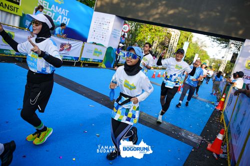 Race photo from Taman Budaya x BOGORUN 2025